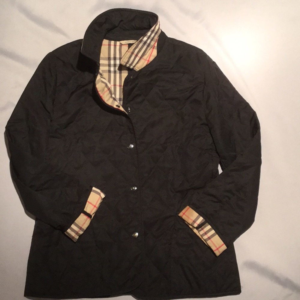 Women’s Burberry Black Quilted Jacket